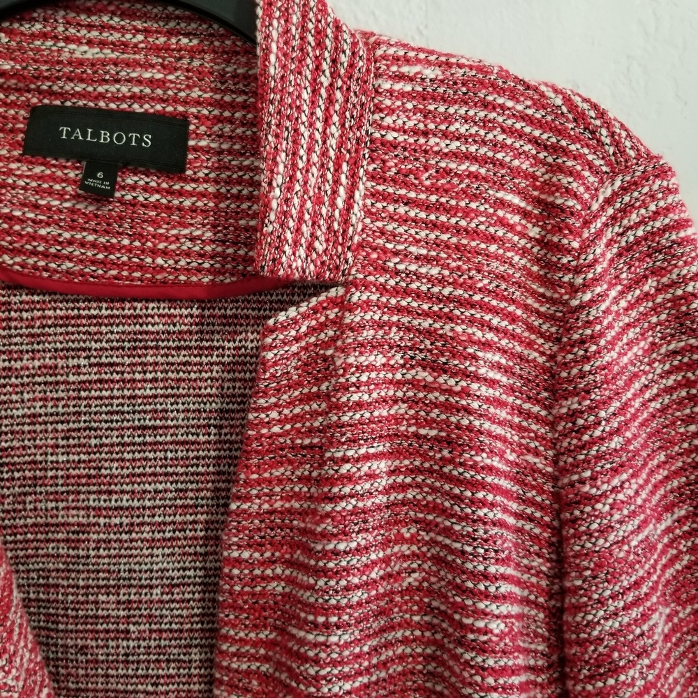 Talbots Red Blazer - Picture 2 of 8
